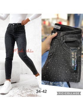 Spodnie Jeansy damskie , Size 34-42.paczka 10szt,