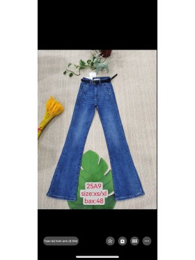 Spodnie Jeansy damskie , Size xs-xl.paczka 12szt,