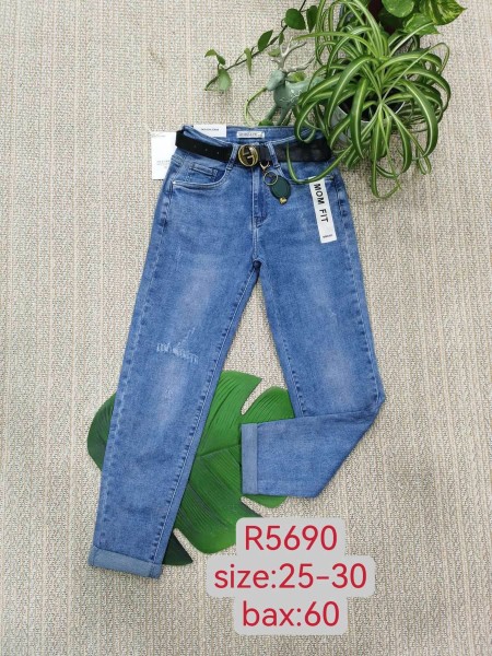 Spodnie Jeansy damskie , Size 25-30.paczka 12szt,