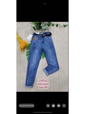 Spodnie Jeansy damskie , Size xs-xl.paczka 12szt,