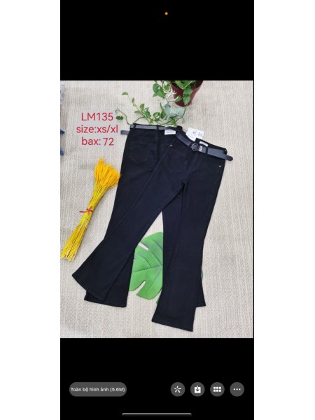 Spodnie Jeansy damskie , Size xs-xl.paczka 12szt,