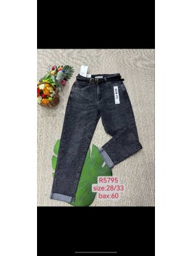 Spodnie Jeansy damskie , Size 28-33.paczka 12szt,