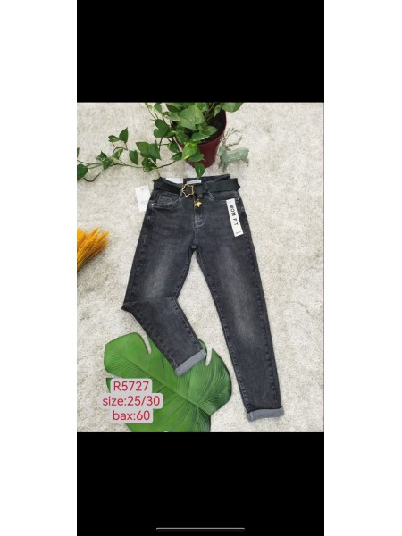 Spodnie Jeansy damskie , Size 25-30.paczka 12szt,