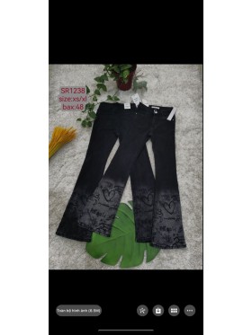 Spodnie Jeansy damskie , Size xs-xl.paczka 12szt,