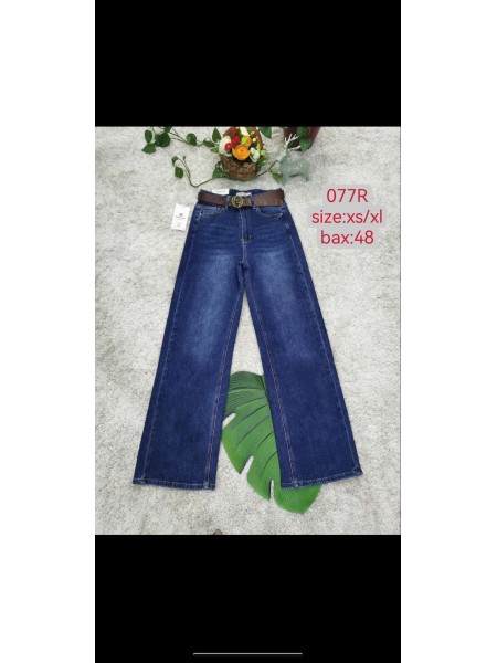 Spodnie Jeansy damskie , Size xs-xl.paczka 12szt,