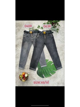 Spodnie Jeansy damskie , Size xs-xl.paczka 12szt,