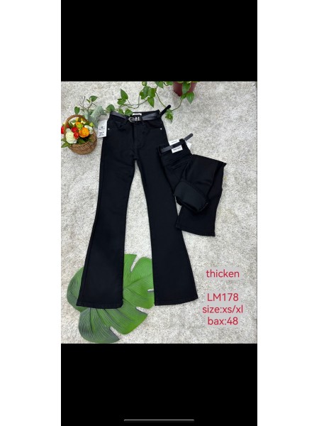 Spodnie Jeansy damskie , Size xs-xl.paczka 12szt,