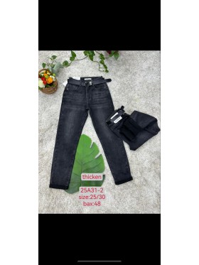 Spodnie Jeansy damskie , Size 25-30.paczka 12szt,