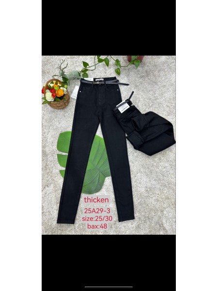 Spodnie Jeansy damskie , Size 25-30.paczka 12szt,