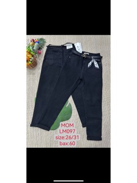 Spodnie Jeansy damskie , Size 26-31 .paczka 12szt,