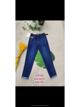 Spodnie Jeansy damskie , Size xs-xl.paczka 12szt,