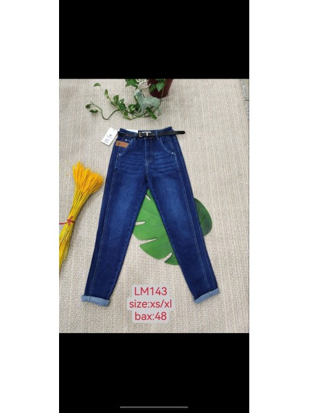 Spodnie Jeansy damskie , Size xs-xl.paczka 12szt,