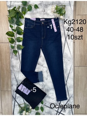 Spodnie Jeansy damskie , Size 40-48.paczka 10szt,