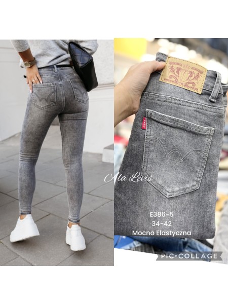 Spodnie Jeansy damskie , Size 34-42.paczka 10szt,