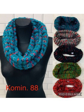 Kominy Damskie , (12szt/paczka) mix kolor,