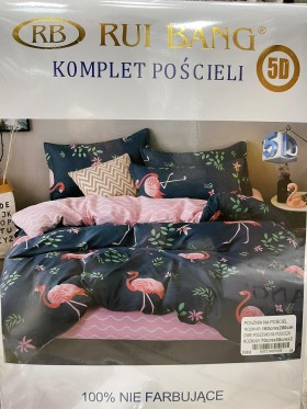 Komplet pościeli 100% satyna - bawełna 3 Częściowy Rozmiar : 160/200