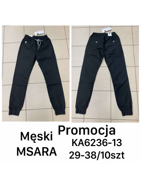 Spodnie Jeansy meskie M'sara, Size 29-38.paczka 10szt,