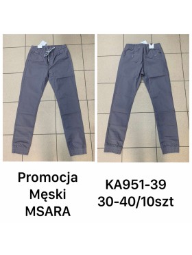 Spodnie Jeansy meskie M'sara, Size 30-40.paczka 10szt,