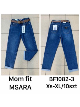 Spodnie Jeansy damskie M'sara, Size xs-xl.paczka 10szt,