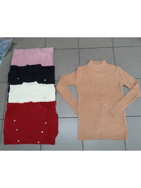 Swetry damskie, size uni, paczka 12szt ,mix kolor