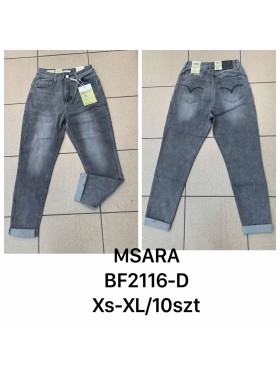 Spodnie  Jeansy damskie M'sara ,Size xs-xl.paczka 10szt,