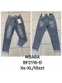 Spodnie  Jeansy damskie M'sara ,Size xs-xl.paczka 10szt,