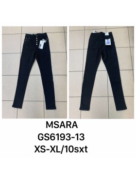 Spodnie  Jeansy damskie M'sara,Size xs-xl.paczka 10szt,