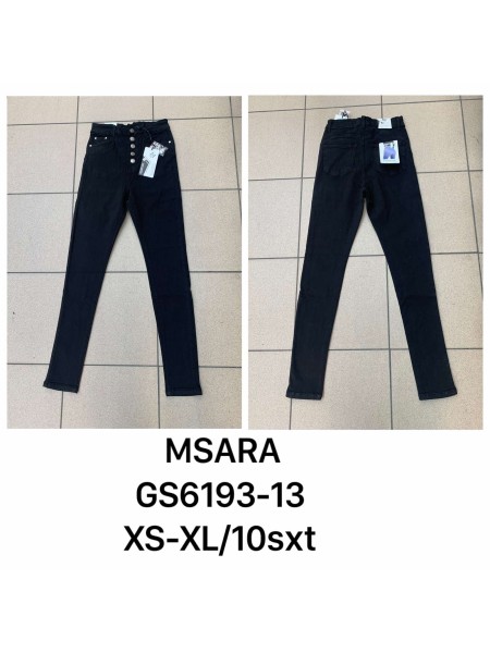 Spodnie  Jeansy damskie M'sara,Size xs-xl.paczka 10szt,