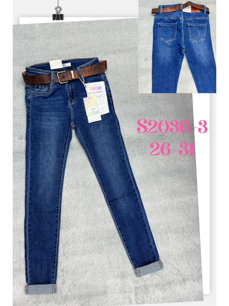 Spodnie Jeansy damskie , Size 26-31.paczka 10szt,