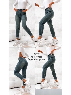 Spodnie Jeansy damskie , Size xs-xl.paczka 10szt,