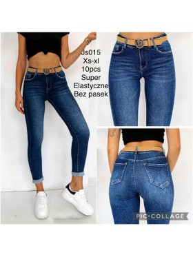 Spodnie Jeansy damskie , Size xs-xl.paczka 10szt,