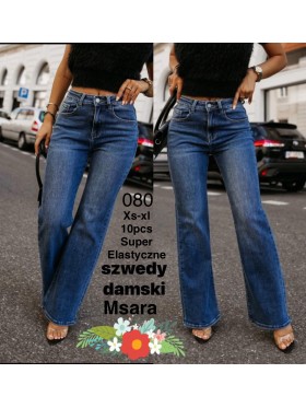 Spodnie Jeansy damskie , Size xs-xl.paczka 10szt,