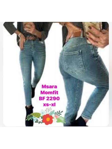 Spodnie Jeansy damskie M'sara, Size xs-xl.paczka 10szt,