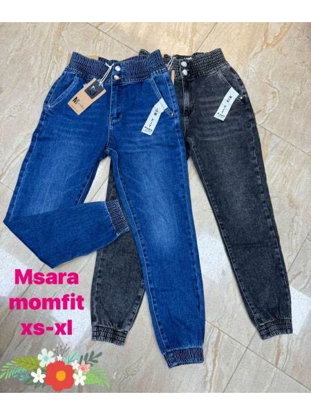 Spodnie Jeansy damskie M'sara, Size xs-xl.paczka 12szt,