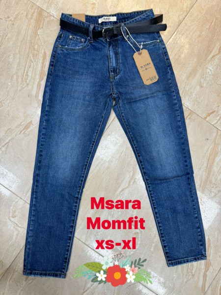 Spodnie Jeansy damskie M'sara, Size xs-xl.paczka 12szt,