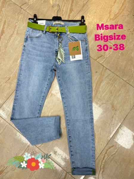 Spodnie Jeansy damskie M'sara, Size 30-38.paczka 10szt,