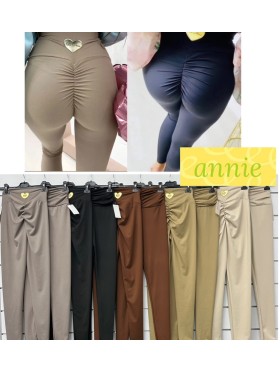 Legginsy damskie Włoskie,size uni, paczka 6szt,mix kolor