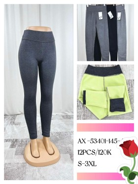 Legginsy damskie ,size s-3xl, paczka 12szt,mix kolor