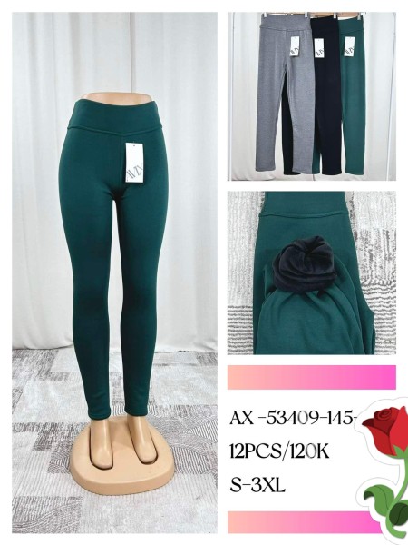 Legginsy damskie ,size s-3xl, paczka 12szt,mix kolor