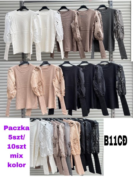 Swetry damskie wloskie,size uni, paczka 5szt,mix kolor