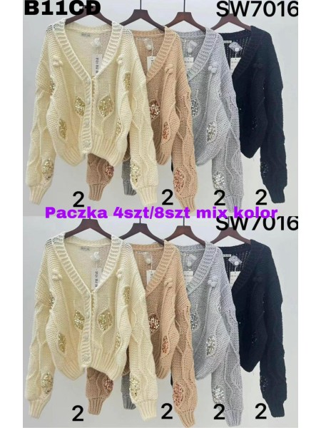 Swetry damskie wloskie,size uni, paczka 4szt,mix kolor