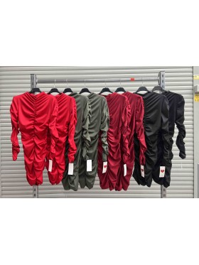 Sukienki damskie wloskie,size uni, paczka 6szt,mix kolor