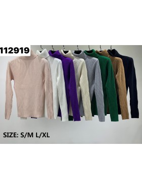 Swetry damskie ,size s-xl, paczka 12szt,mix kolor