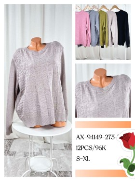 Swetry damskie ,size s-xl, paczka 12szt,mix kolor