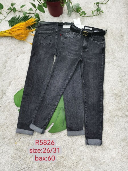 podnie Jeansy damskie , Size 26-31.paczka 12szt,