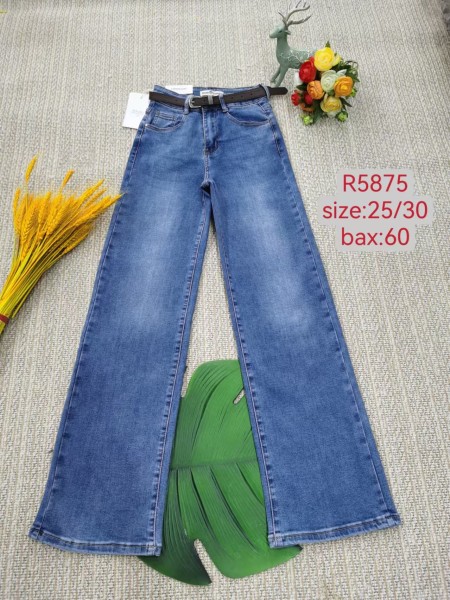 Spodnie Jeansy damskie , Size 25-30.paczka 12szt,