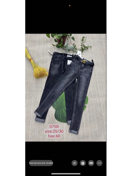 Spodnie Jeansy damskie , Size 25-30.paczka 12szt,