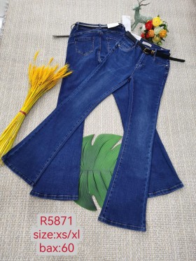 Spodnie Jeansy damskie , Size xs-xl.paczka 12szt,