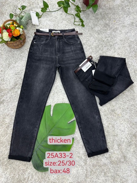 Spodnie Jeansy damskie , Size 25-30.paczka 12szt,