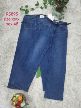 Spodnie Jeansy damskie , Size xs-xl.paczka 12szt,